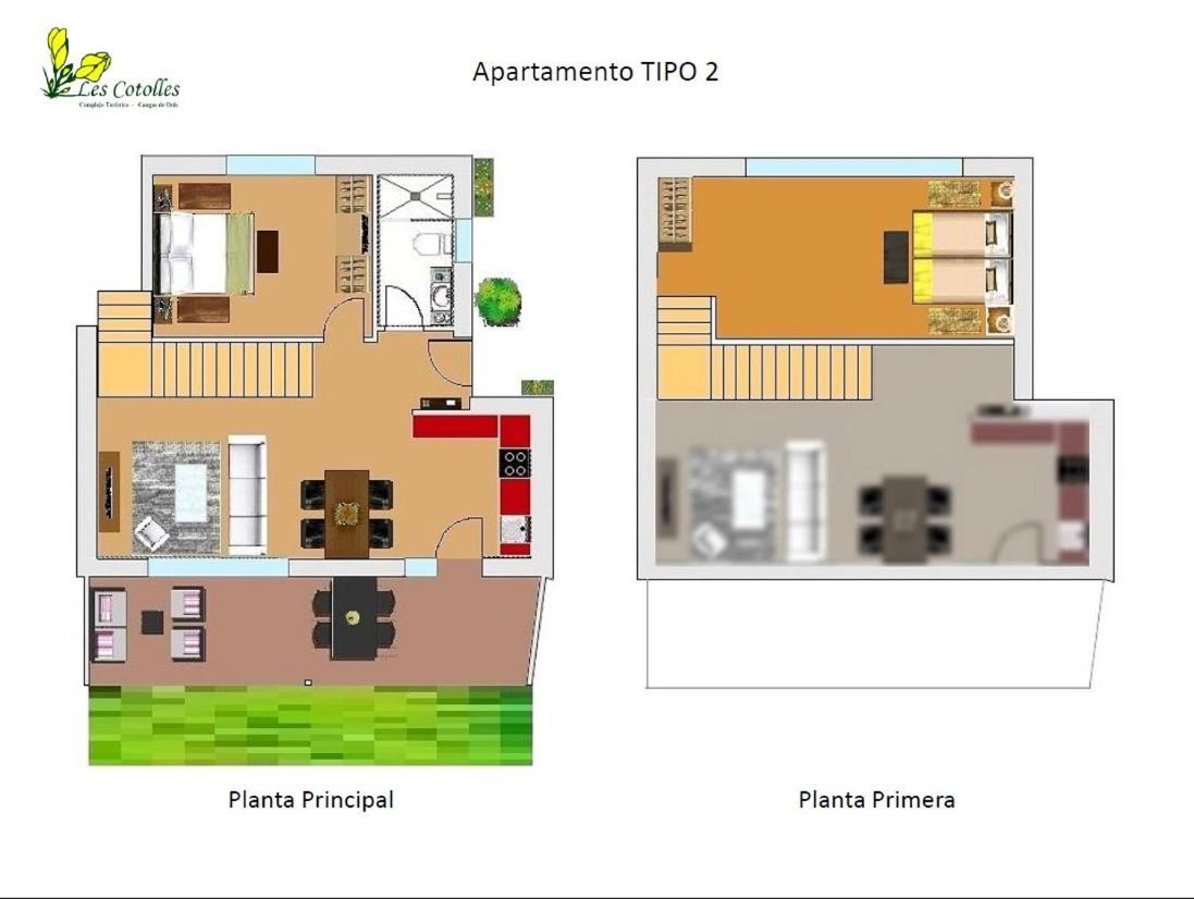 Complejo Turistico Les Cotolles Apartment Onís Екстериор снимка