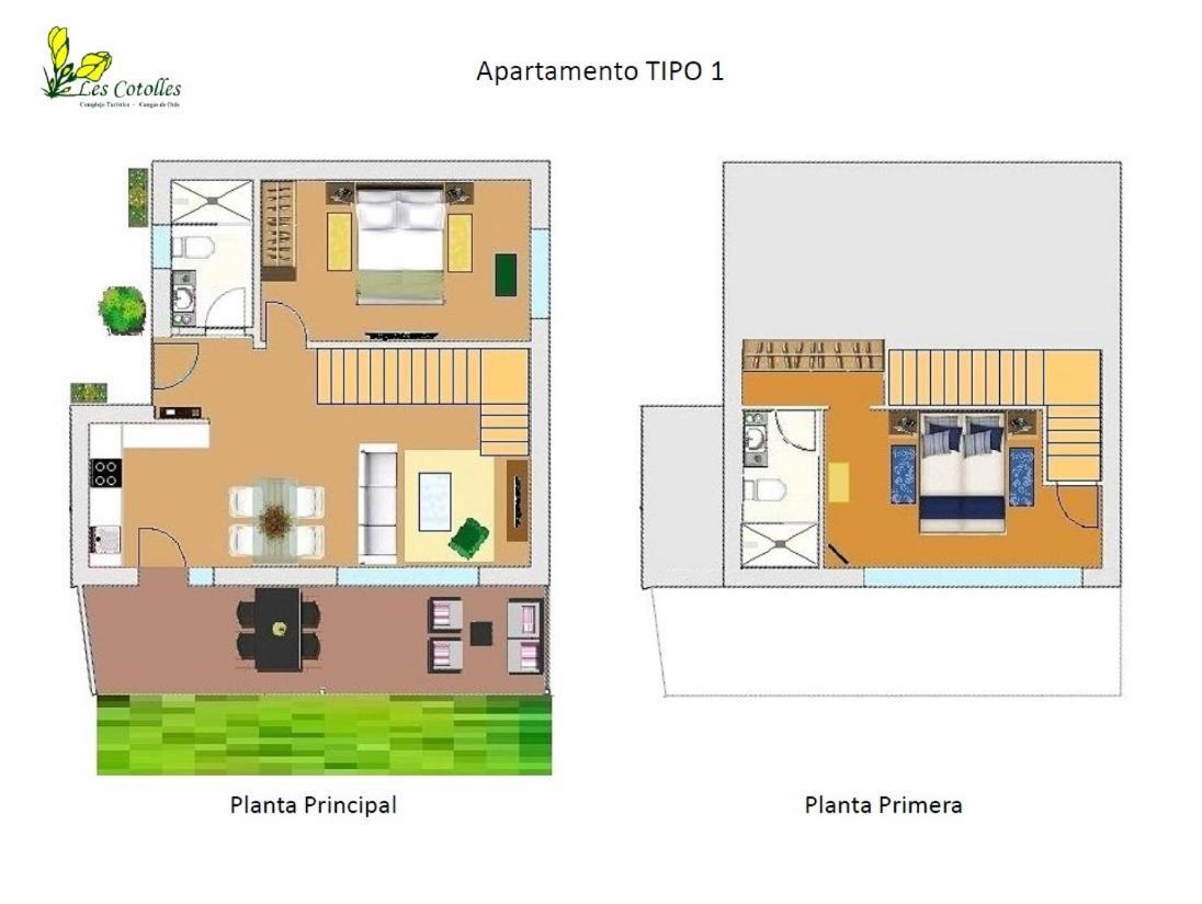 Complejo Turistico Les Cotolles Apartment Onís Екстериор снимка